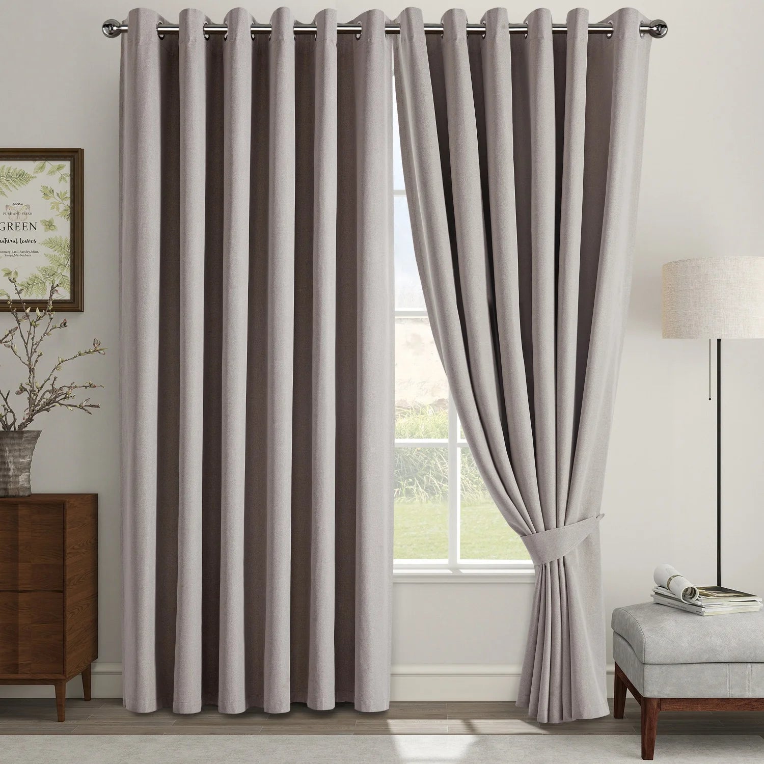 Linen Thermal Blackout Curtains
