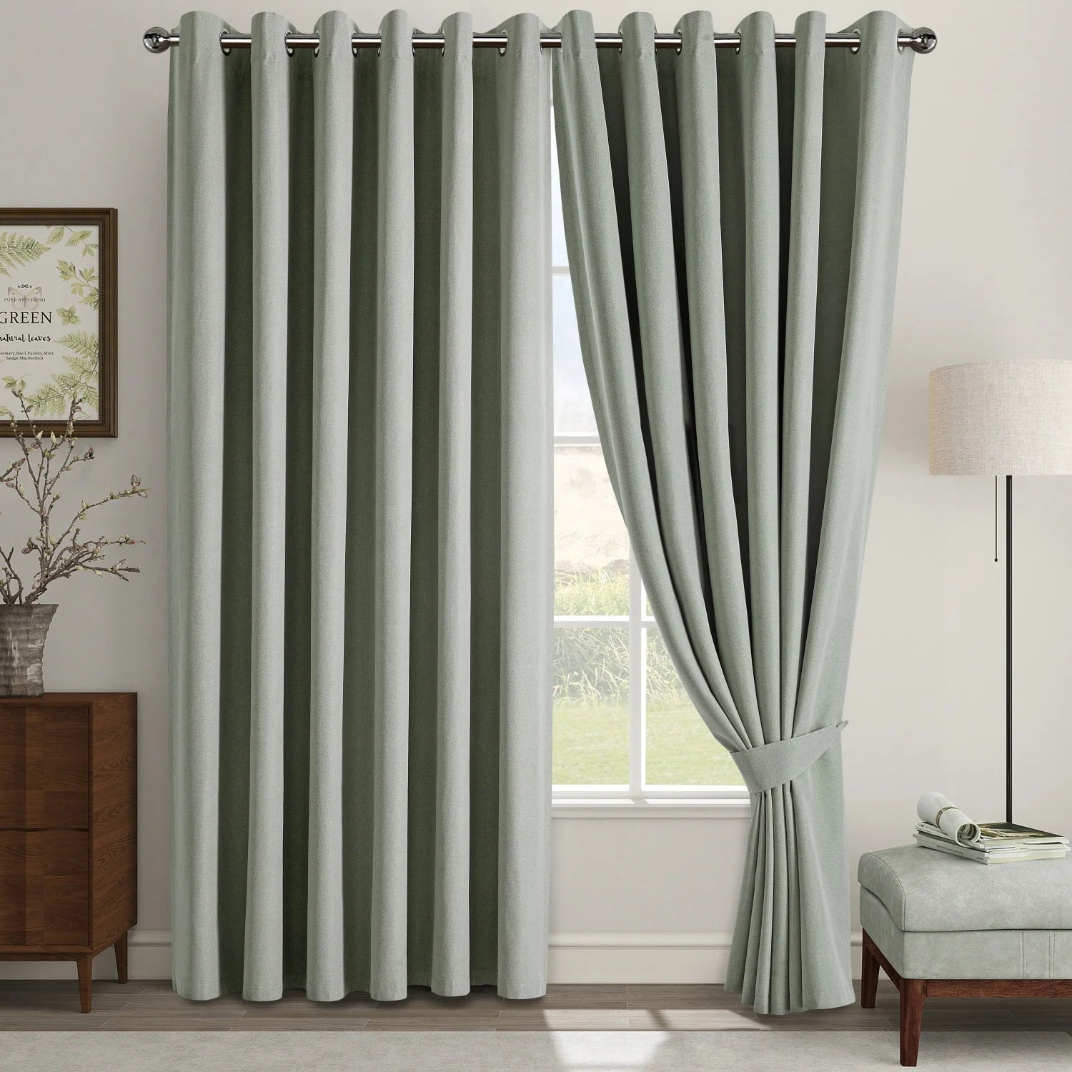 Linen Thermal Blackout Curtains