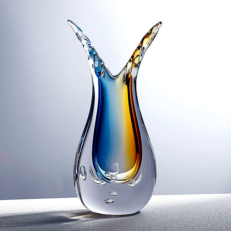 Luxury Glass Flower Vase