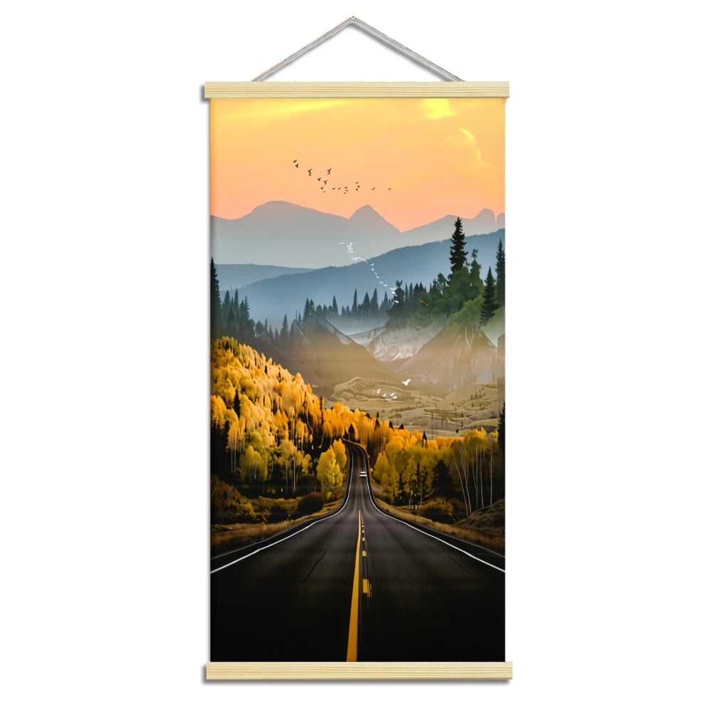 Mountain Road Canvas Print