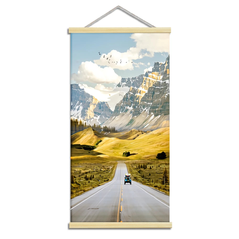 Mountain Road Canvas Print